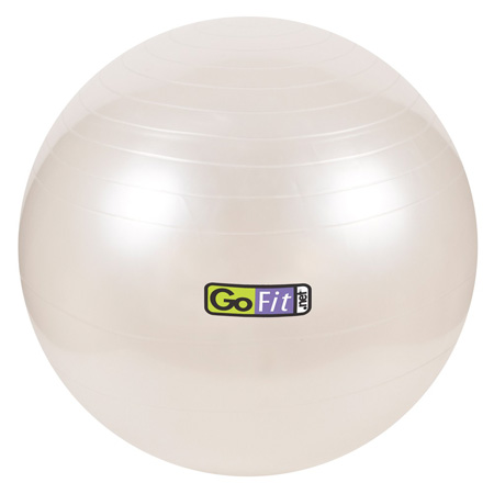 EXERCISE BALL 65CM WHITE GOFIT