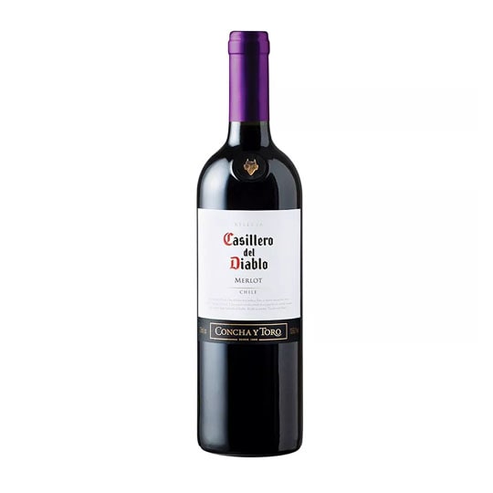 BOTELLA VINO CASILLERO DEL DIABLO (Merlot) 750ml