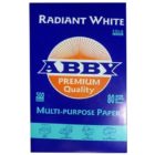 RESMA PAPEL MULTIUSO 8½x14, ABBY PREMIUM (80 GRS) (E. AZUL) / UNIDAD
