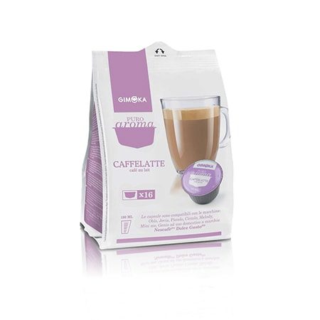 Cápsulas Caffe Latte compatibles Dolce Gusto