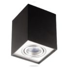 Lámpara 4" Superficie Dirigible Cuadrada Negra