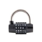 CANDADO DE COMBINACION DE LETRAS 2-1/2"  BLACK WORDLOCK