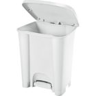 PAPELERA PEDAL 30 LT BLANCA RIMAX