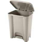 PAPELERA PEDAL 30 LT CREMA RIMAX