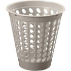 PAPELERA CALADA 5 LTS CREMA RIMAX