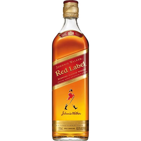 Johnnie Walker, Red label whisky escocés blended, 1 l : :  Alimentación y bebidas