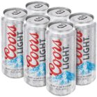 Coors light Cerveza Lata 10 OZ SIX