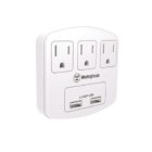 CARGADOR 3 SAL / 2 PUERTOS USB