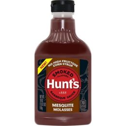 Salsa BBQ Mesquite Molasses 18oz Hunts