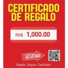 Certificado de regalo RD$1,000.00