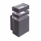 APLIQUE DE EXTERIOR GRIS