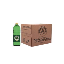 AGUA MONDARIZ MINERAL CON GAS BOTELLA DE VIDRIO 750ML CAJA 15UND